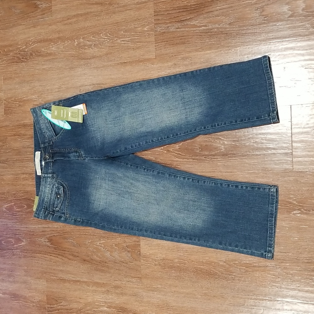 (8x22) Denver Hayes Contemporary Fit Easy Care Casual Denim Comfortable Everyday